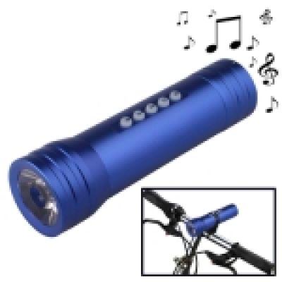 Φακός - MP3 Ποδηλάτου - Μπλε
