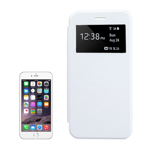 Θήκη Πορτοφόλι με Caller ID iPhone 6 - Λευκή