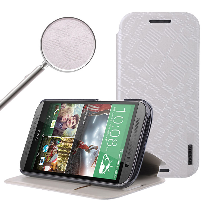 Θήκη Baseus Βάση Στήριξης HTC One M8 - Λευκή