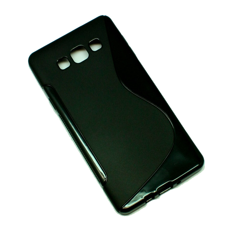 Samsung A7 A700 Θήκη S-Line TPU Black