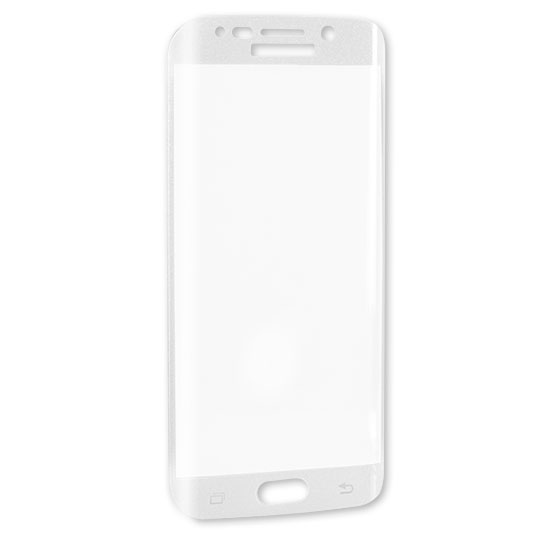 Tempered Glass 9H 0.3mm Fullcover Samsung Galaxy S6 Edge+ G928 White