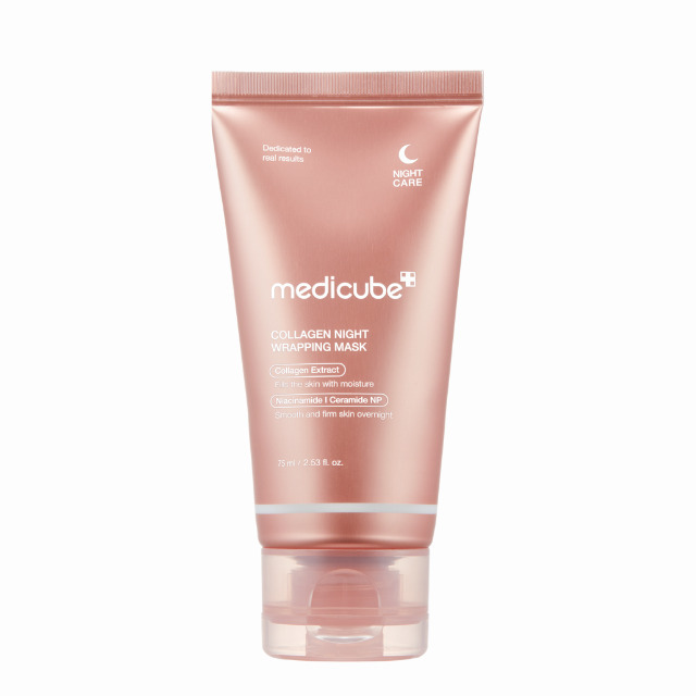 Medicube Collagen Night Wrapping Peel Off Μάσκα Προσώπου Νύχτας για Σύσφιξη / Ενυδάτωση / Λάμψη 75ml