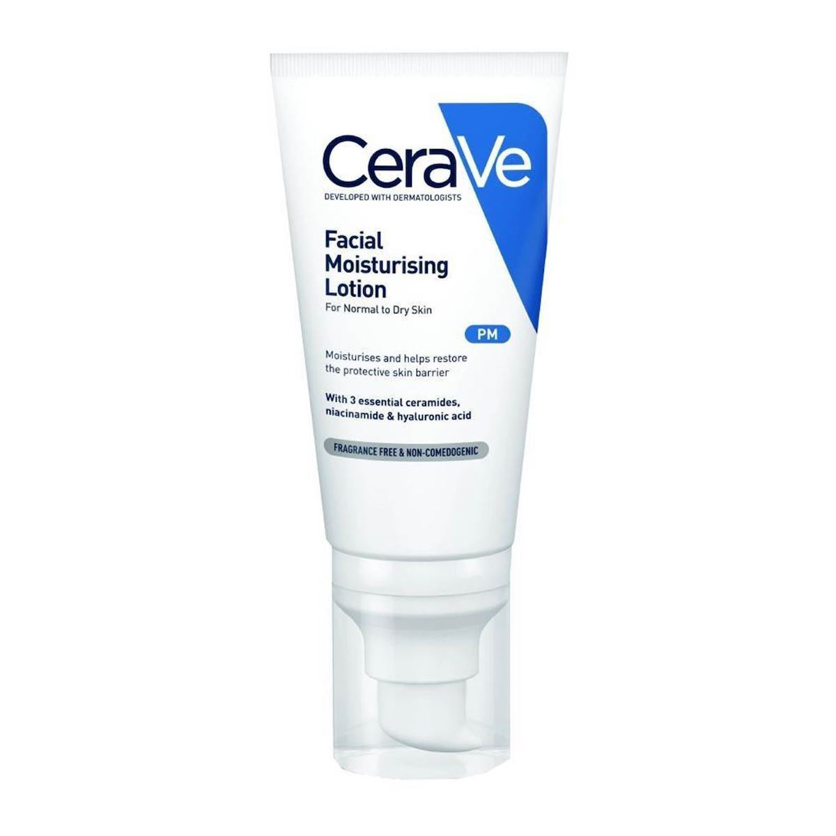 CeraVe PM Facial Moisturising Lotion 52ml | 24ωρη Ενυδατική Λοσιόν Προσώπου Νυκτός