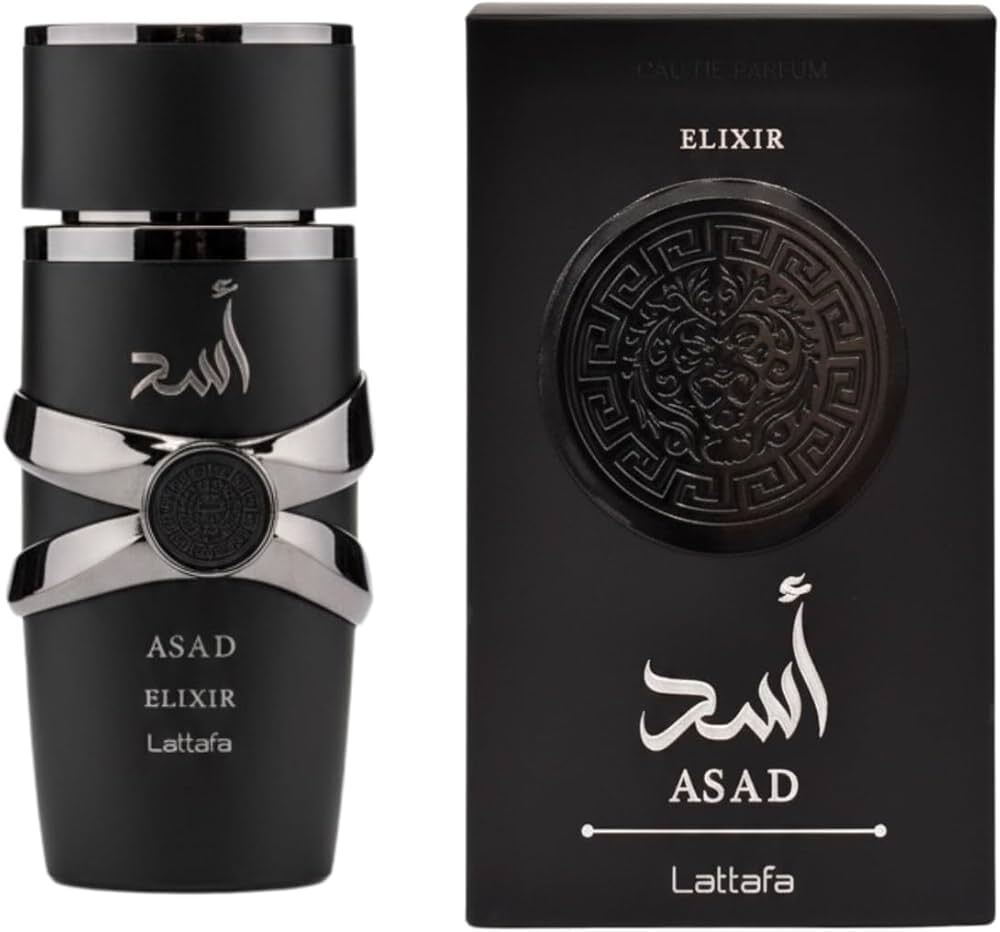 Lattafa Asad Elixir Eau de Parfum 100ml | Ανδρικό Πικάντικο & Ξυλώδες Άρωμα
