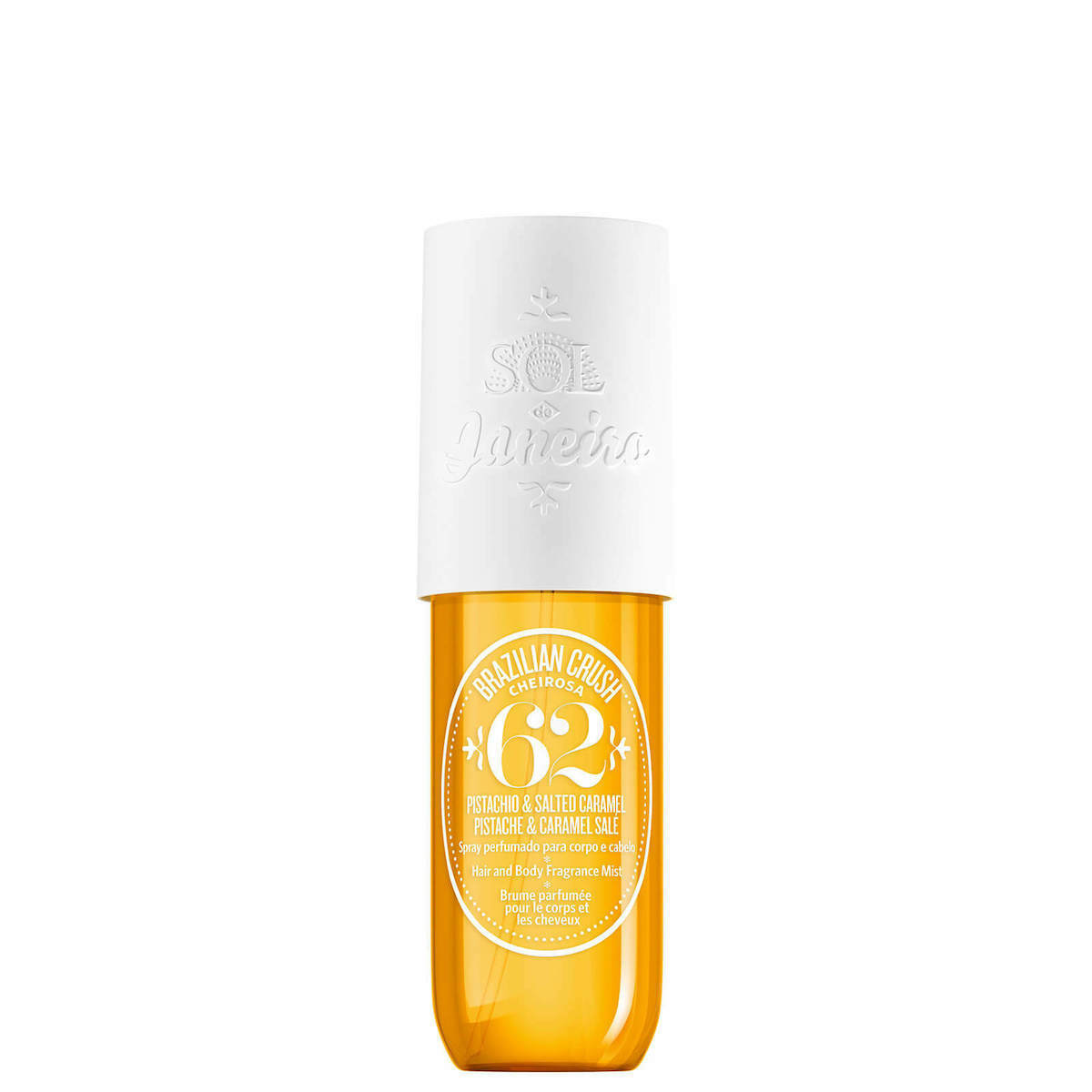 Sol de Janeiro Brazilian Crush Cheirosa 62 Body & Hair Mist 90ml | Pistachio, Vanilla & Salted Caramel