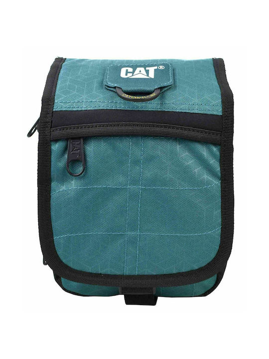 CAT Ανδρική Τσάντα Ταχυδρόμου σε Τιρκουάζ χρώμα 84172-517