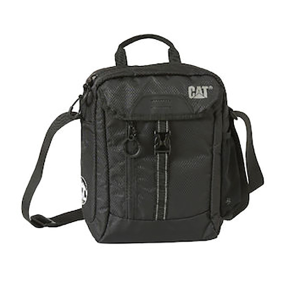 CAT Ανδρική Τσάντα Ώμου / Χιαστί σε Μαύρο χρώμα 83367-01