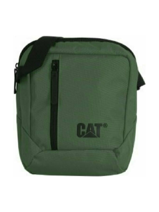 CAT Ανδρική Τσάντα Ώμου / Χιαστί σε Χακί χρώμα 83614-516