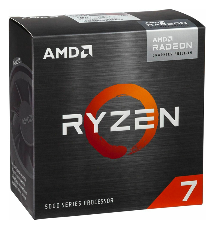 AMD CPU Ryzen 7 5700G, 3.8GHz, 8 Cores, AM4, 20MB, Wraith Stealth cooler - AMD 113291