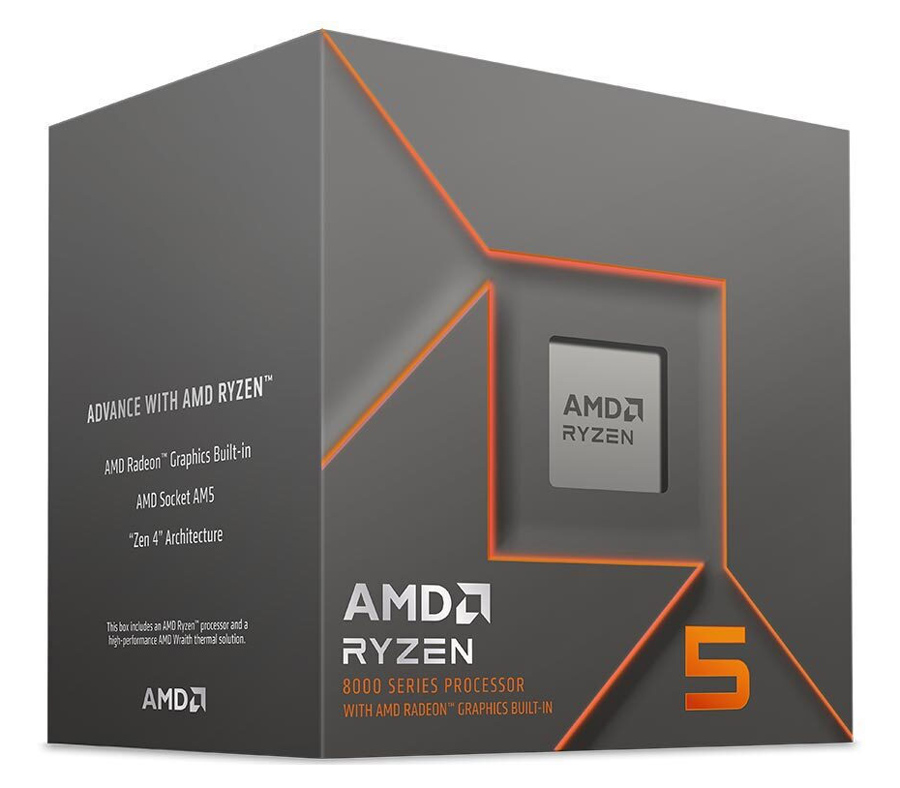 AMD CPU Ryzen 5 8500G, 3.5GHz, 6 Cores, AM5, 22MB, Wraith cooler - AMD 115067