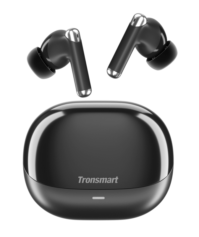 TRONSMART earphones με θήκη φόρτισης Sounfii R4, TWS, ENC, 12mm, μαύρο - TRONSMART 115884