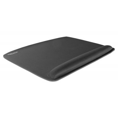 DELOCK mousepad για laptop με στήριγμα καρπού 12601, 320x420mm, μαύρο - DELOCK 106538