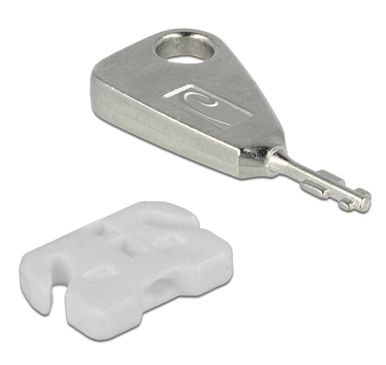 DELOCK blocker θυρών USB 20648 με εργαλείο κλειδώματος, 5τμχ - DELOCK 107431
