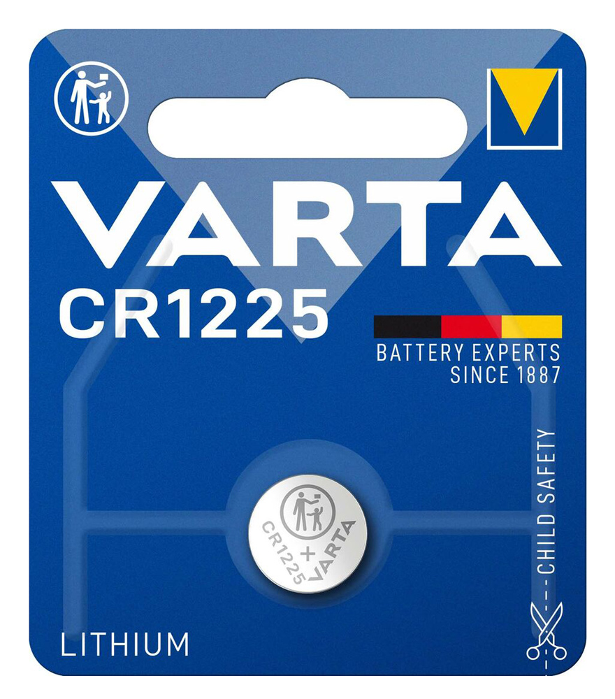 VARTA μπαταρία λιθίου, CR1225, 3V, 1τμχ - VARTA 114491
