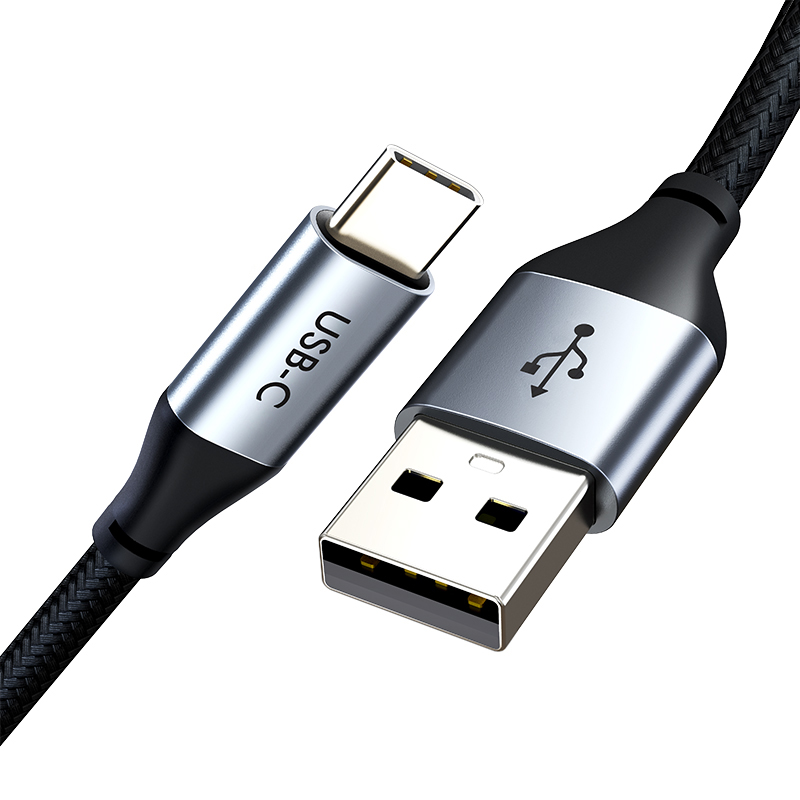 CABLETIME καλώδιο USB-C σε USB CMAM5A, 25W, 480Mbps, 0.25m, μαύρο - CABLETIME 84800