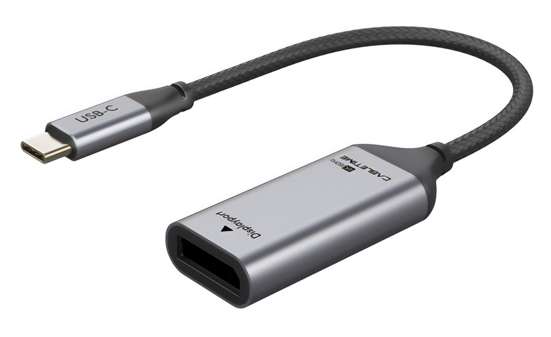 CABLETIME αντάπτορας USB-C σε DisplayPort CT-CMDP1, 4K/60Hz, μαύρος - CABLETIME 84822