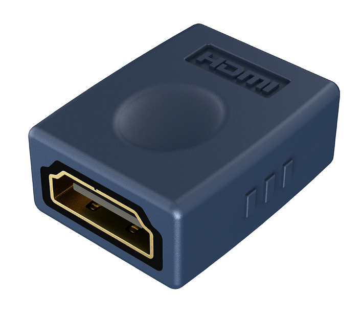 CABLETIME αντάπτορας HDMI HA01, 4K/60Hz, μπλε - CABLETIME 84935