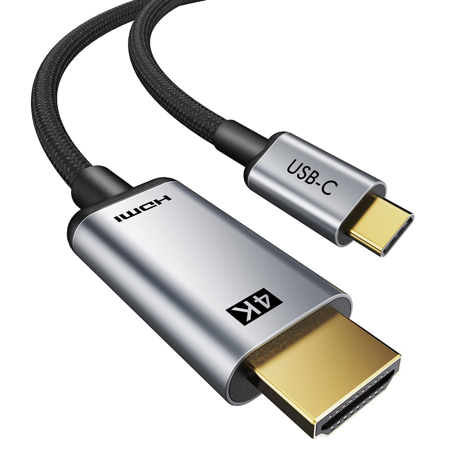 CABLETIME καλώδιο USB-C σε HDMI CT-CMHD2, 4K/60Hz, 1.8m, μαύρο - CABLETIME 98574