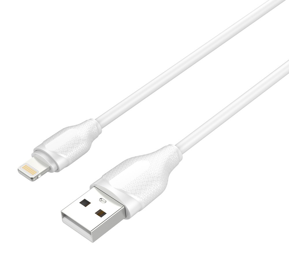 LDNIO καλώδιο Lightning σε USB LS371, 10.5W, 1m, λευκό - LDNIO 108985