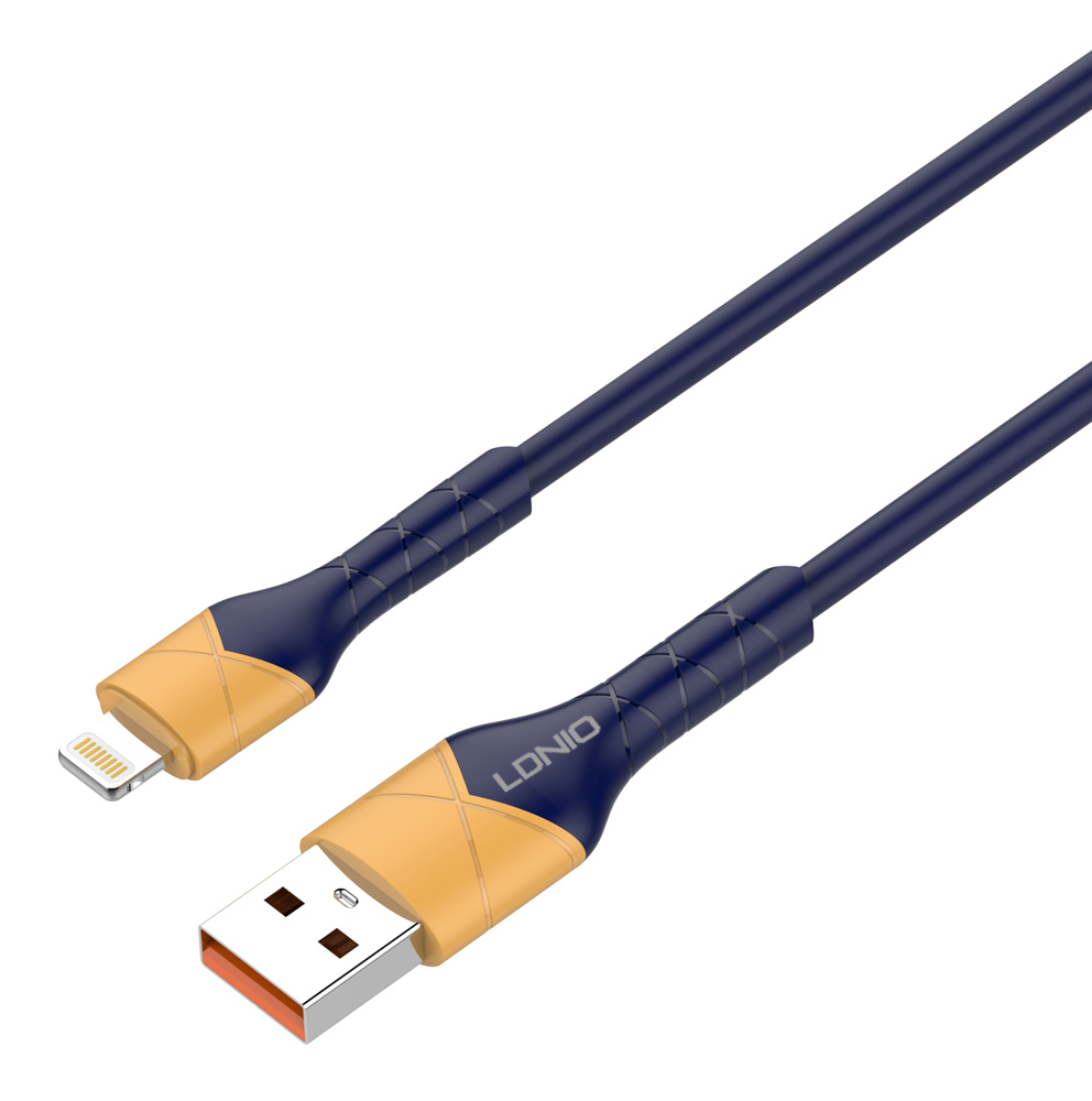 LDNIO καλώδιο Lightning σε USB LS801, 30W, 1m, μπλε - LDNIO 109001