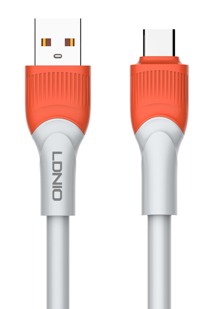 LDNIO καλώδιο USB-C σε USB LS601, 30W, 1m, γκρι - LDNIO 110562