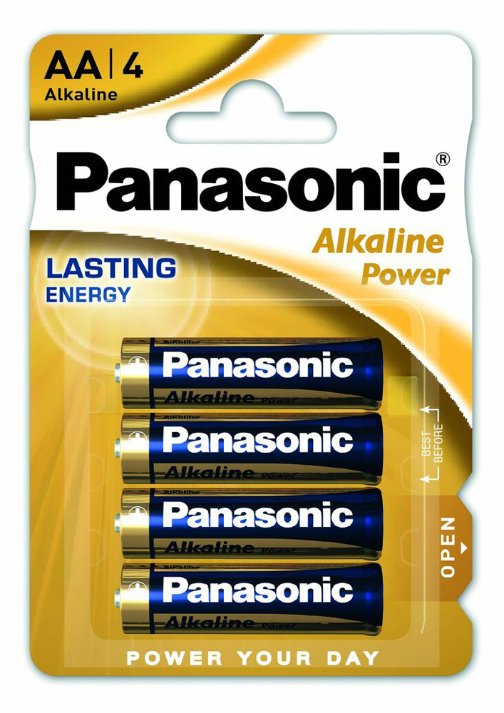 PANASONIC αλκαλικές μπαταρίες Alkaline Power, AA/LR6, 1.5V, 4τμχ - PANASONIC 114503