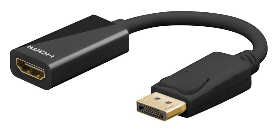 GOOBAY καλώδιο DisplayPort σε HDMI 67881, 8K, 0.1m, μαύρο - GOOBAY 103836