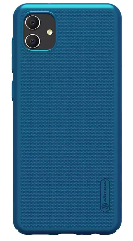 NILLKIN θήκη Super Frosted Shield για Samsung A04, μπλε - NILLKIN 106276