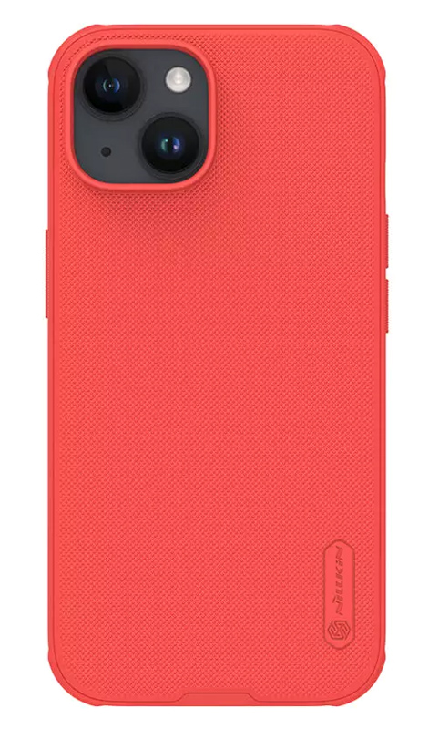 NILLKIN θήκη Super Frosted Shield Pro για iPhone 15, κόκκινη - NILLKIN 111207