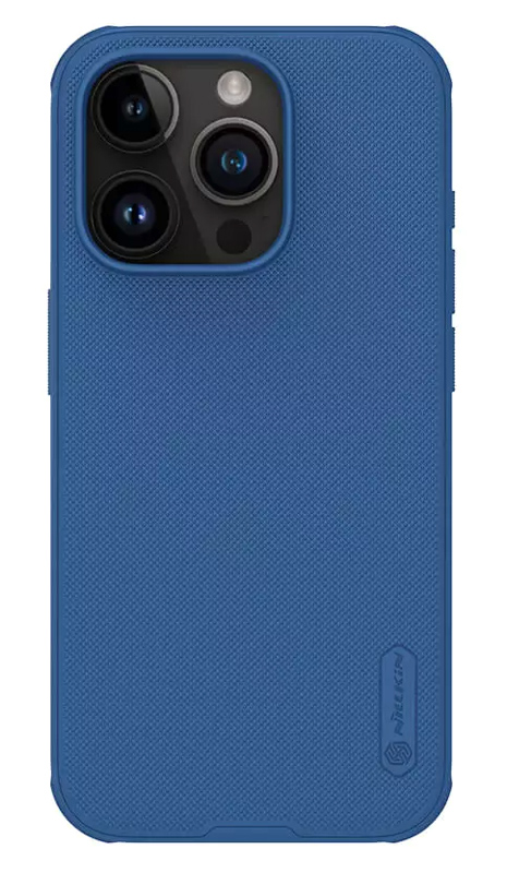 NILLKIN θήκη Super Frosted Shield Pro για iPhone 15 Pro, μπλε - NILLKIN 111210
