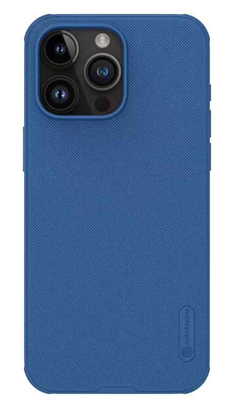 NILLKIN θήκη Super Frosted Shield Pro για iPhone 15 Pro Max, μπλε - NILLKIN 111218