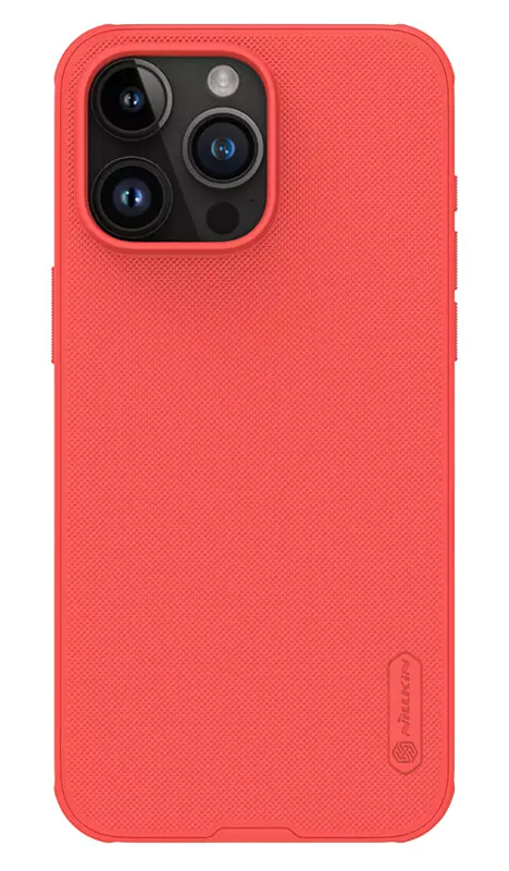 NILLKIN θήκη Super Frosted Shield Pro για iPhone 15 Pro Max, κόκκινη - NILLKIN 111219