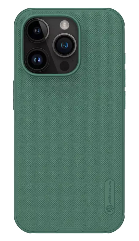 NILLKIN θήκη Super Frosted Shield Pro Magnetic, iPhone 15 Pro, πράσινη - NILLKIN 111226