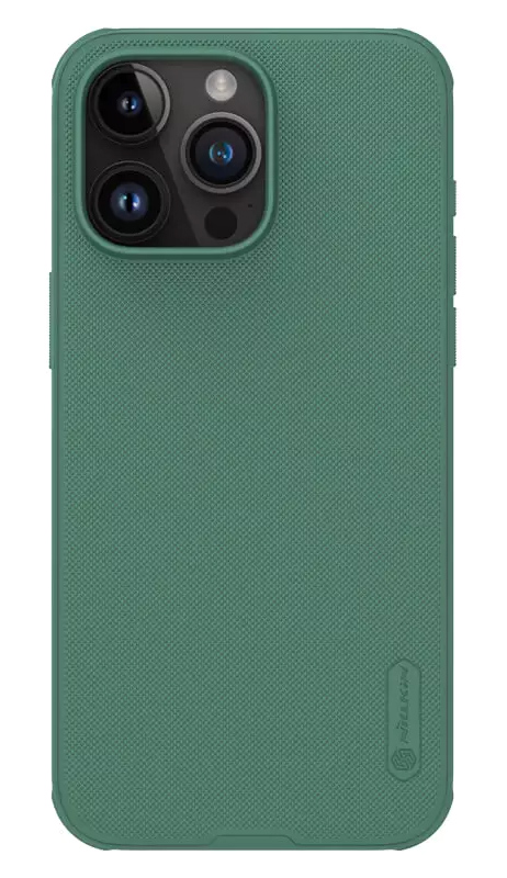 NILLKIN θήκη Super Frosted Shield Magnetic, iPhone 15 Pro Max, πράσινη - NILLKIN 111232