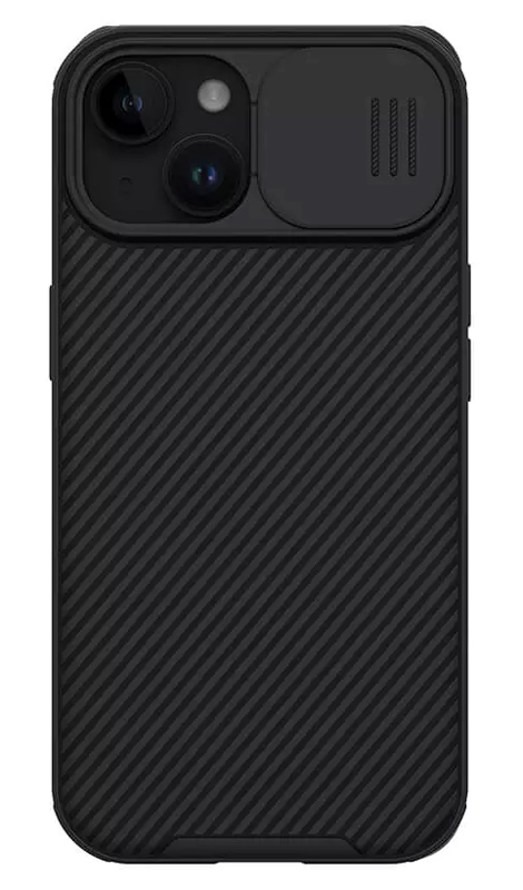 NILLKIN θήκη CamShield Pro για iPhone 15, μαύρη - NILLKIN 111233
