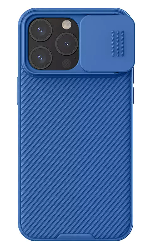 NILLKIN θήκη CamShield Pro για iPhone 15 Pro, μπλε - NILLKIN 111237