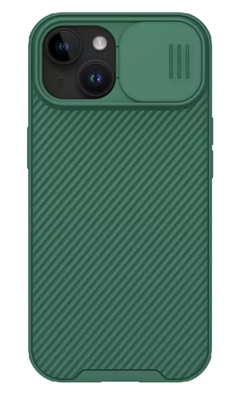 NILLKIN θήκη CamShield Pro για iPhone 15 Plus, πράσινη - NILLKIN 111242