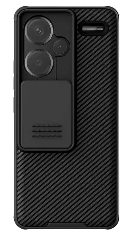 NILLKIN θήκη CamShield Pro για Xiaomi Redmi Note 13 Pro Plus, μαύρη - NILLKIN 113256