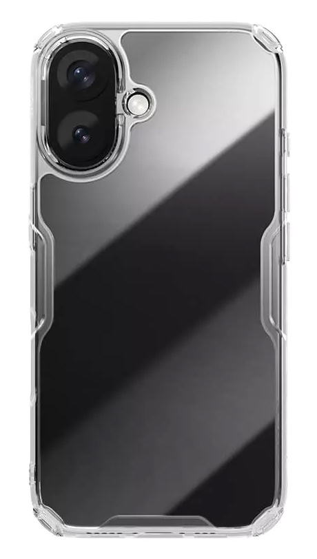 NILLKIN θήκη Nature TPU Pro για iPhone 16 Plus, διάφανη - NILLKIN 117593