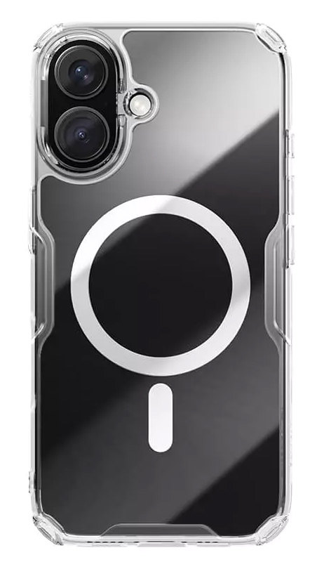 NILLKIN θήκη Nature TPU Pro Magnetic για iPhone 16, διάφανη - NILLKIN 117597