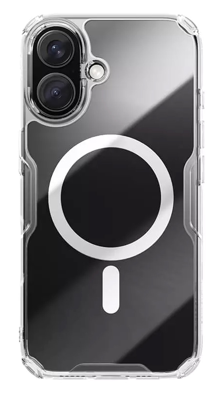 NILLKIN θήκη Nature TPU Pro Magnetic για iPhone 16 Plus, διάφανη - NILLKIN 117601