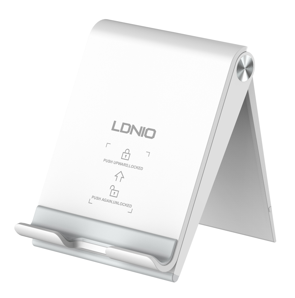 LDNIO βάση smartphone MG07, foldable, 4.7-7.2", λευκή - LDNIO 110580