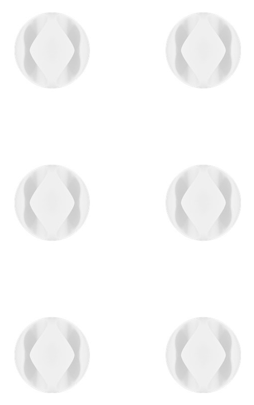 GOOBAY οργανωτές καλωδίων σιλικόνης 70364, 2 θέσεων, Φ5.3mm, λευκό, 6τμχ - GOOBAY 105398