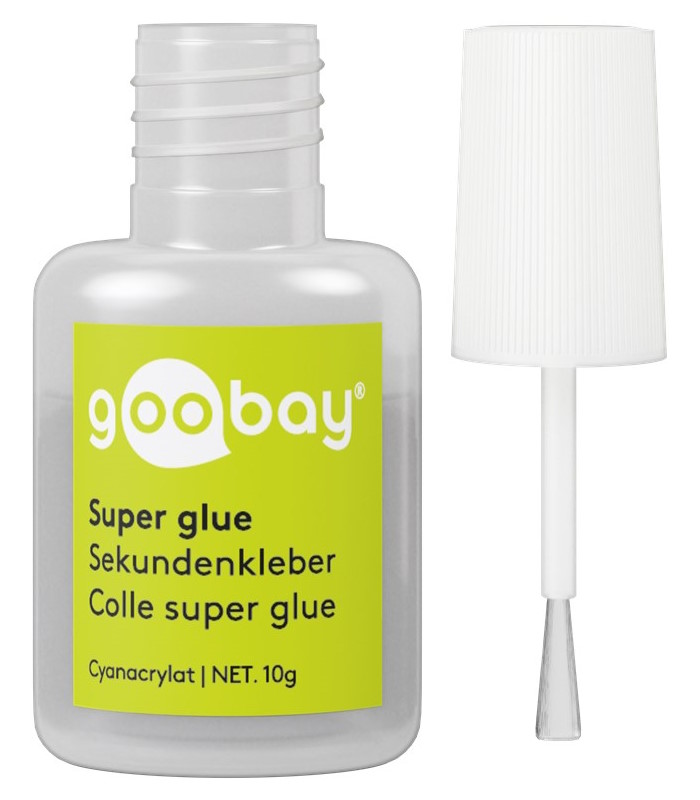 GOOBAY κόλλα Super Glue με πινέλο 77017, 10g - GOOBAY 26510