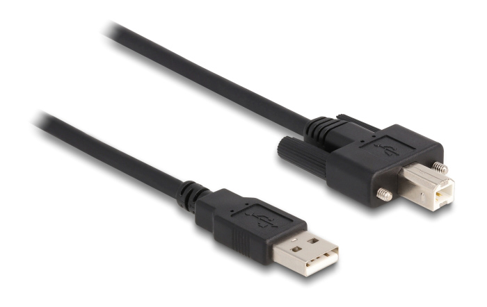 DELOCK καλώδιο USB σε USB Type B 87215, 3m, μαύρο - DELOCK 98412