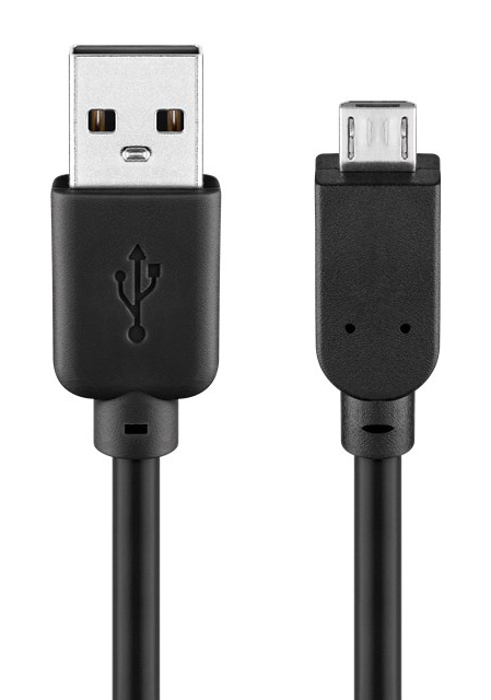 GOOBAY καλώδιο USB 2.0 σε Micro USB 93181, 1.5m, μαύρο - GOOBAY 28543