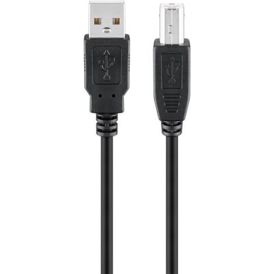 GOOBAY καλώδιο USB 2.0 σε USB Type B 93597, 3m, μαύρο - GOOBAY 84249