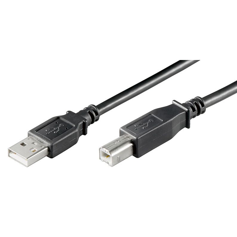 GOOBAY καλώδιο USB 2.0 σε USB Type B 93598, 5m, μαύρο - GOOBAY 28541