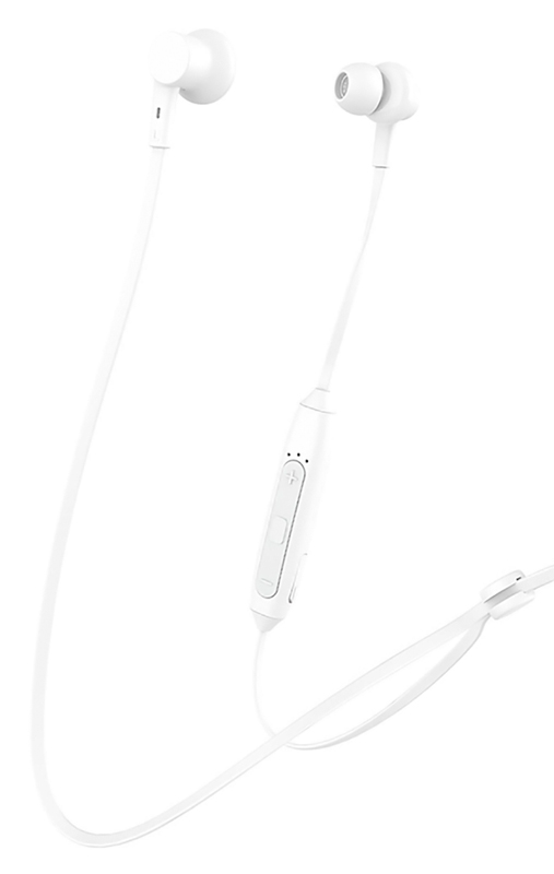 CELEBRAT bluetooth earphones A20 με μαγνήτη, 10mm, BT 5.0, λευκά - CELEBRAT 82949