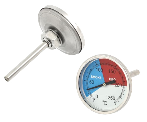 Θερμόμετρο ψησίματος για  barbeque AG254D, 250°C - UNBRANDED 79038